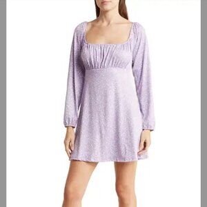 Velvet Torch Lavender Mini Dress